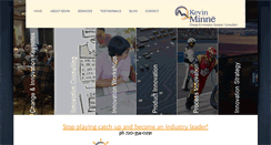 Desktop Screenshot of kevinminne.com